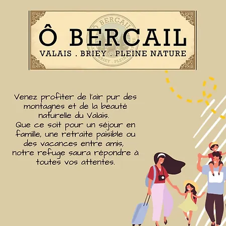 O Bercail De Basse Montagne 7' De Vercorin Chalet *