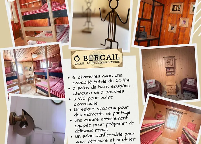 샬레 O Bercail De Basse Montagne 7' De Vercorin