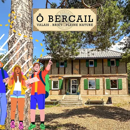 O Bercail De Basse Montagne 7' De Vercorin Horská chata Chalais